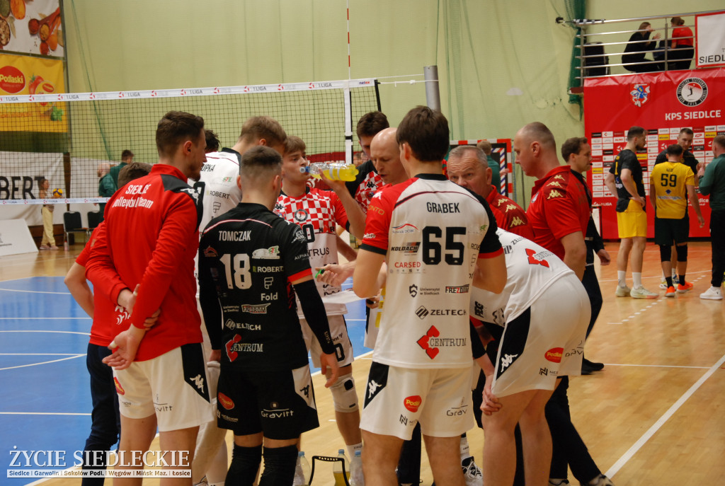 Siatkówka: KPS Siedlce bez punktów. GKS Katowice zdominował mecz w Siedlcach