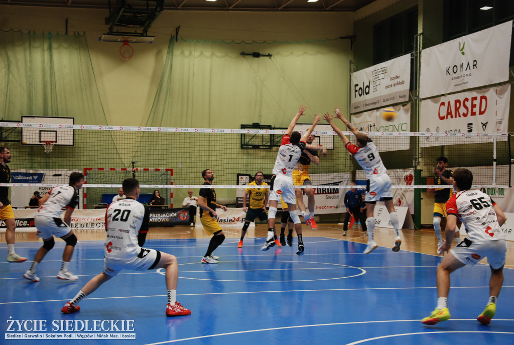 Siatkówka: KPS Siedlce bez punktów. GKS Katowice zdominował mecz w Siedlcach