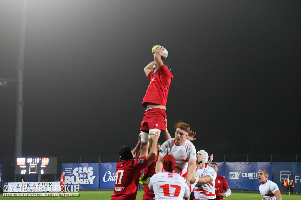 Rugby: Polska rozgromiła Danię!