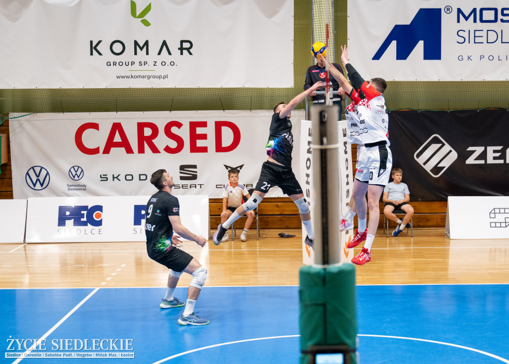 KPS Siedlce po pięciosetowym thrillerze wygrywa z MCKiS Jaworzno