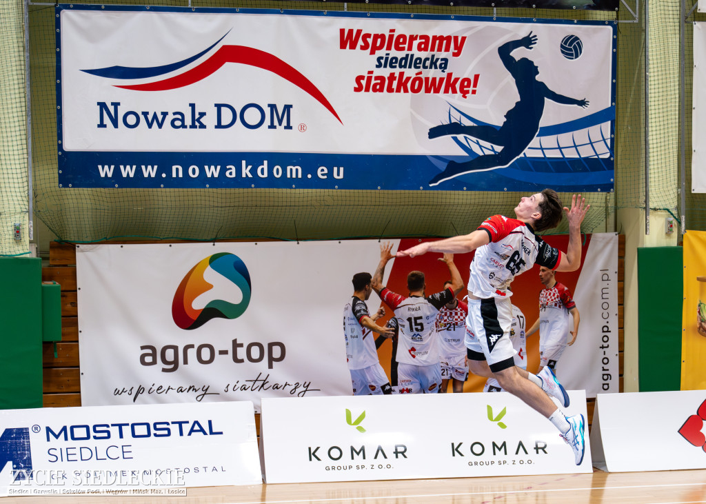 KPS Siedlce po pięciosetowym thrillerze wygrywa z MCKiS Jaworzno