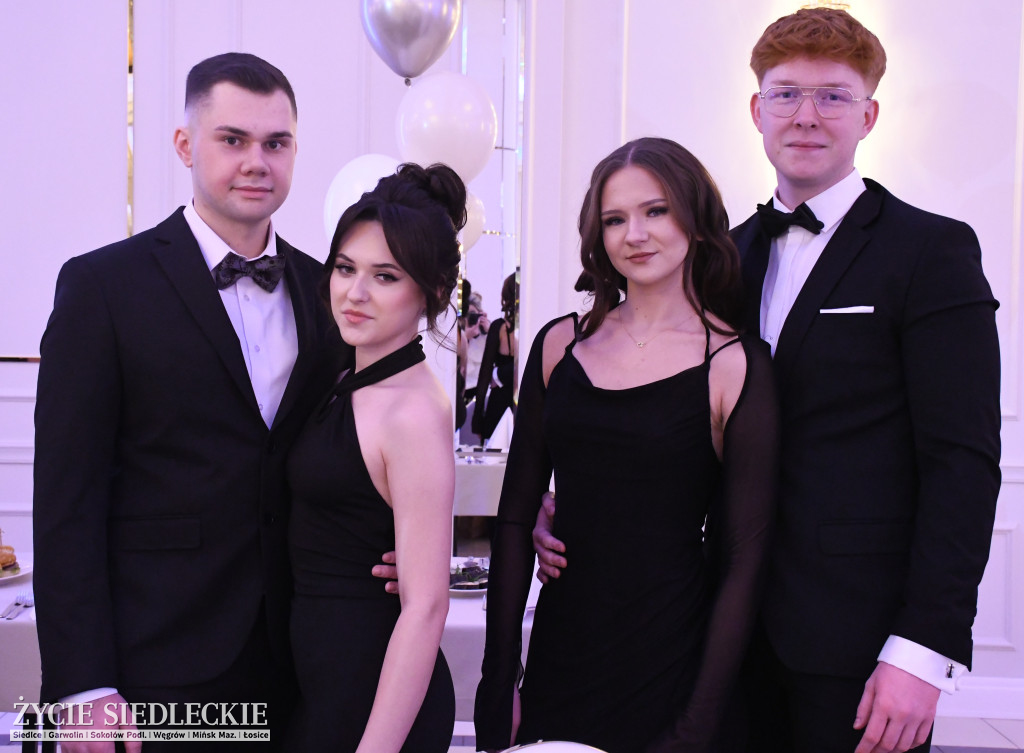 Studniówkowy bal maturzystów siedleckiej „Samochodówki”