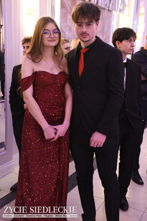 Studniówkowy bal maturzystów siedleckiej „Samochodówki”