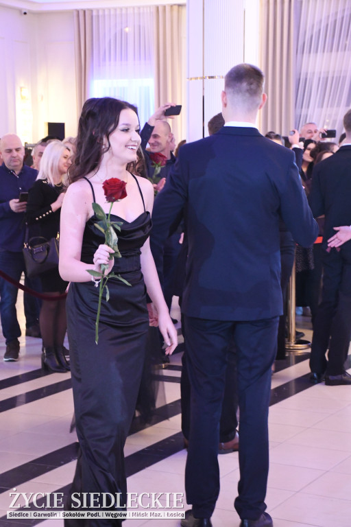 Studniówkowy bal maturzystów siedleckiej „Samochodówki”