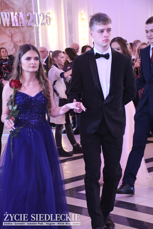 Studniówkowy bal maturzystów siedleckiej „Samochodówki”