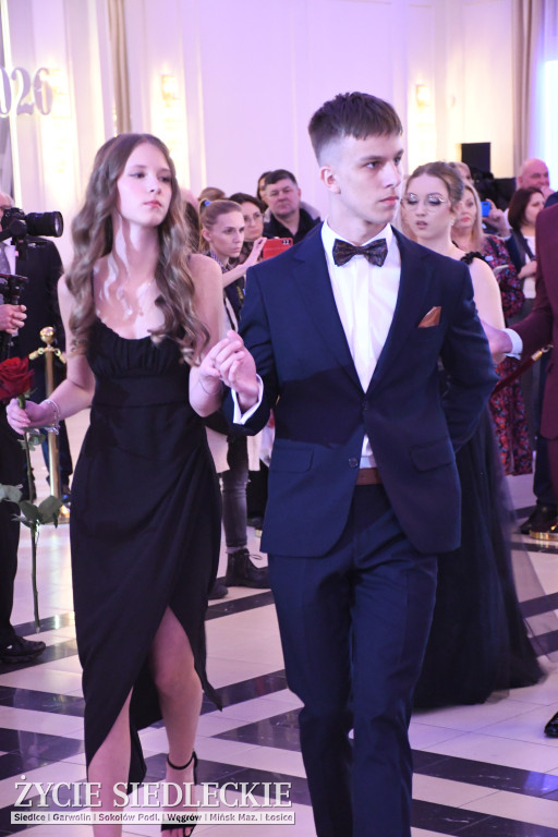 Studniówkowy bal maturzystów siedleckiej „Samochodówki”