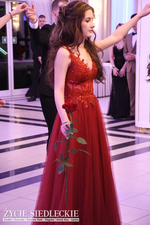 Studniówkowa noc siedleckiej ,,KOLEJÓWKI\