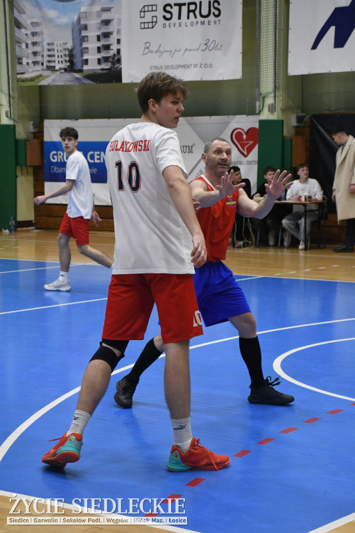 Charytatywny mecz koszykówki Siedlce 2026 – młodzież zagrała dla Dawida