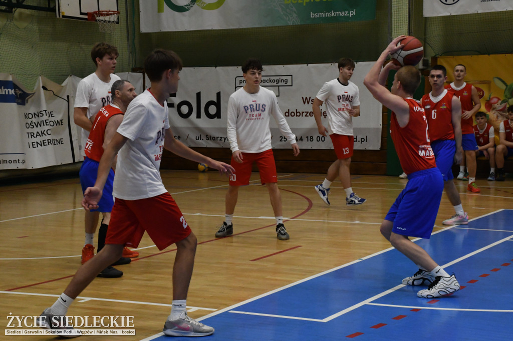 Charytatywny mecz koszykówki Siedlce 2026 – młodzież zagrała dla Dawida