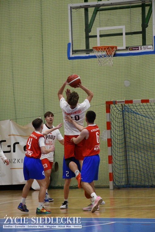 Charytatywny mecz koszykówki Siedlce 2026 – młodzież zagrała dla Dawida