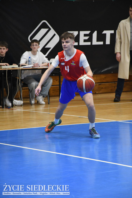 Charytatywny mecz koszykówki Siedlce 2026 – młodzież zagrała dla Dawida