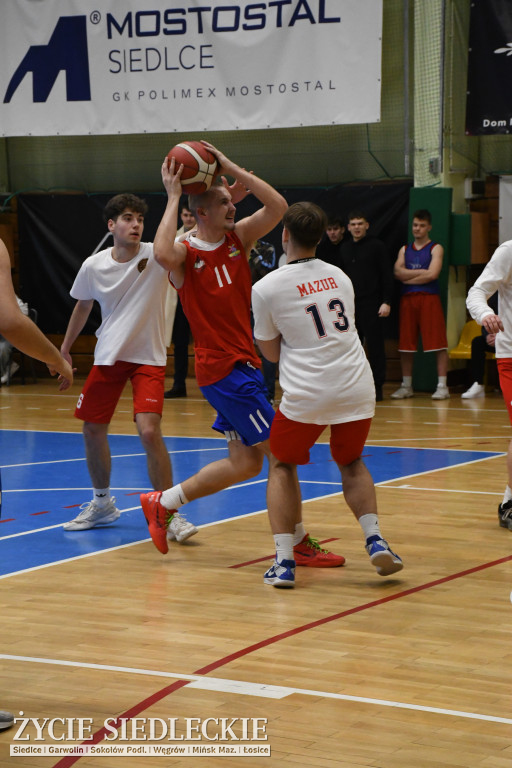 Charytatywny mecz koszykówki Siedlce 2026 – młodzież zagrała dla Dawida