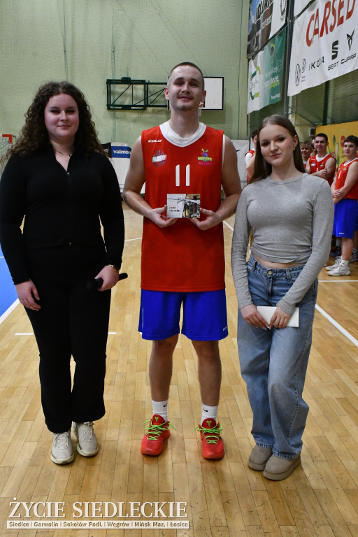 Charytatywny mecz koszykówki Siedlce 2026 – młodzież zagrała dla Dawida