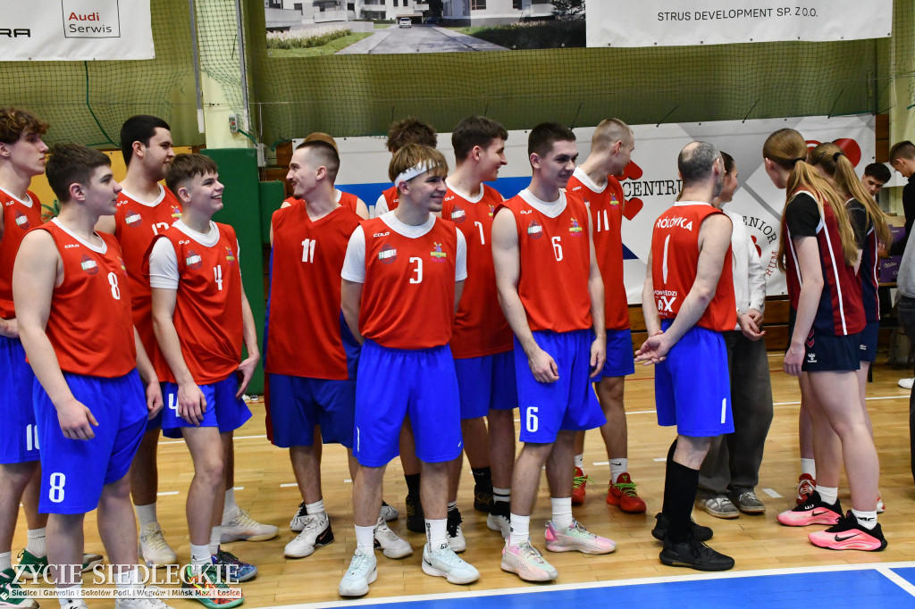 Charytatywny mecz koszykówki Siedlce 2026 – młodzież zagrała dla Dawida
