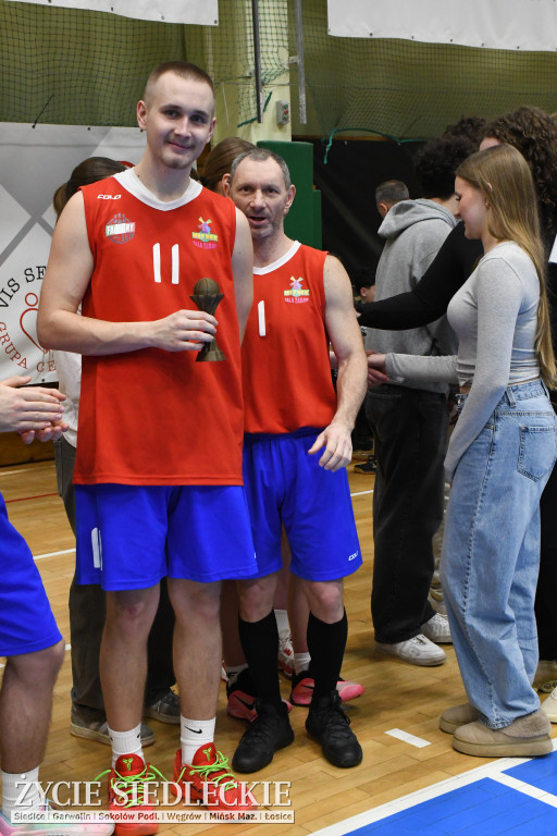 Charytatywny mecz koszykówki Siedlce 2026 – młodzież zagrała dla Dawida