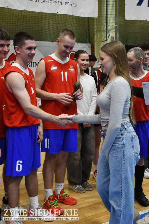 Charytatywny mecz koszykówki Siedlce 2026 – młodzież zagrała dla Dawida