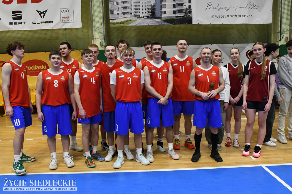 Charytatywny mecz koszykówki Siedlce 2026 – młodzież zagrała dla Dawida