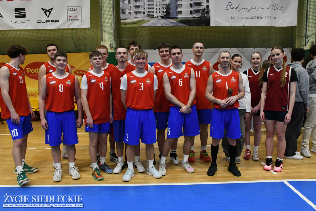 Charytatywny mecz koszykówki Siedlce 2026 – młodzież zagrała dla Dawida