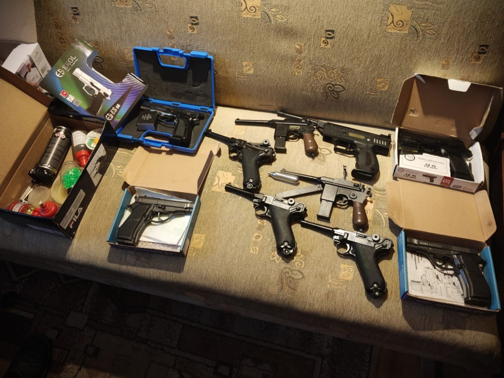 Arsenał broni w domu 81-latka