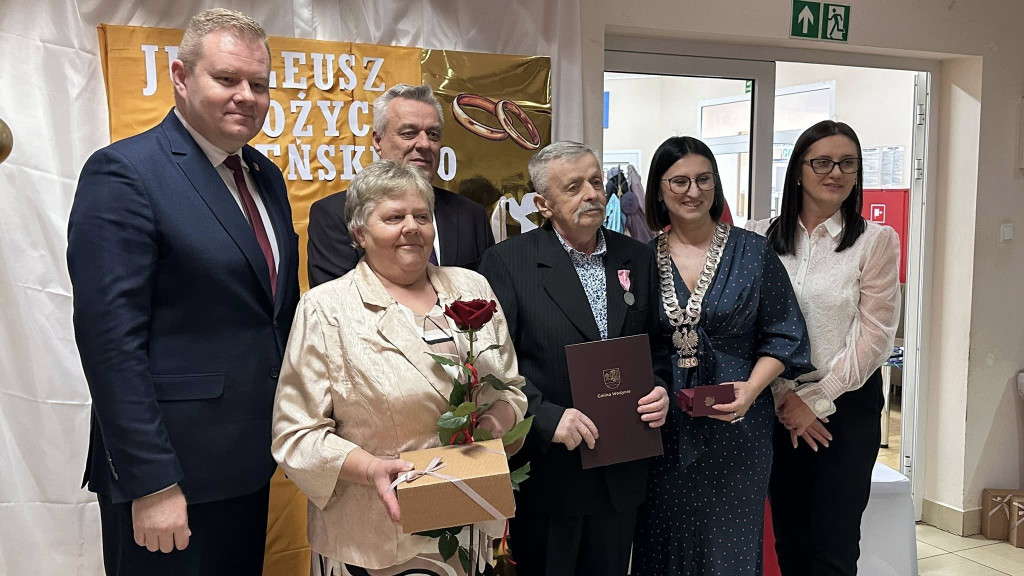 Jubileusz Długoletniego Pożycia Małżeńskiego w Wodyniach