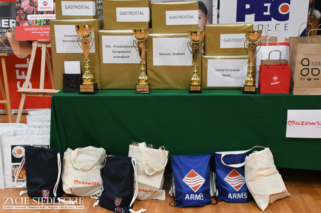 Mistrzostwa Młodych Kelnerów w Siedlcach