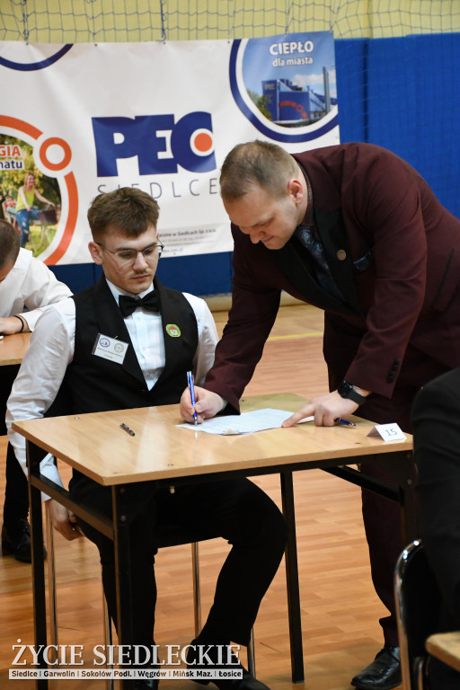 Mistrzostwa Młodych Kelnerów w Siedlcach