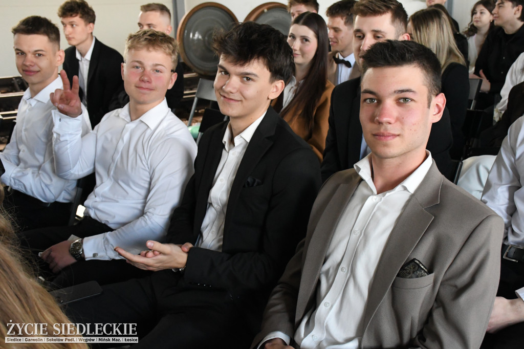 Uroczyste zakończenie roku w ZSP nr 6 w Siedlcach