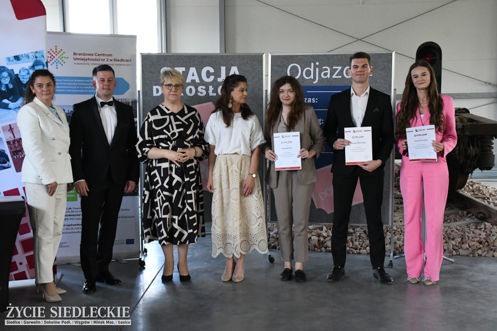 Uroczyste zakończenie roku w ZSP nr 6 w Siedlcach