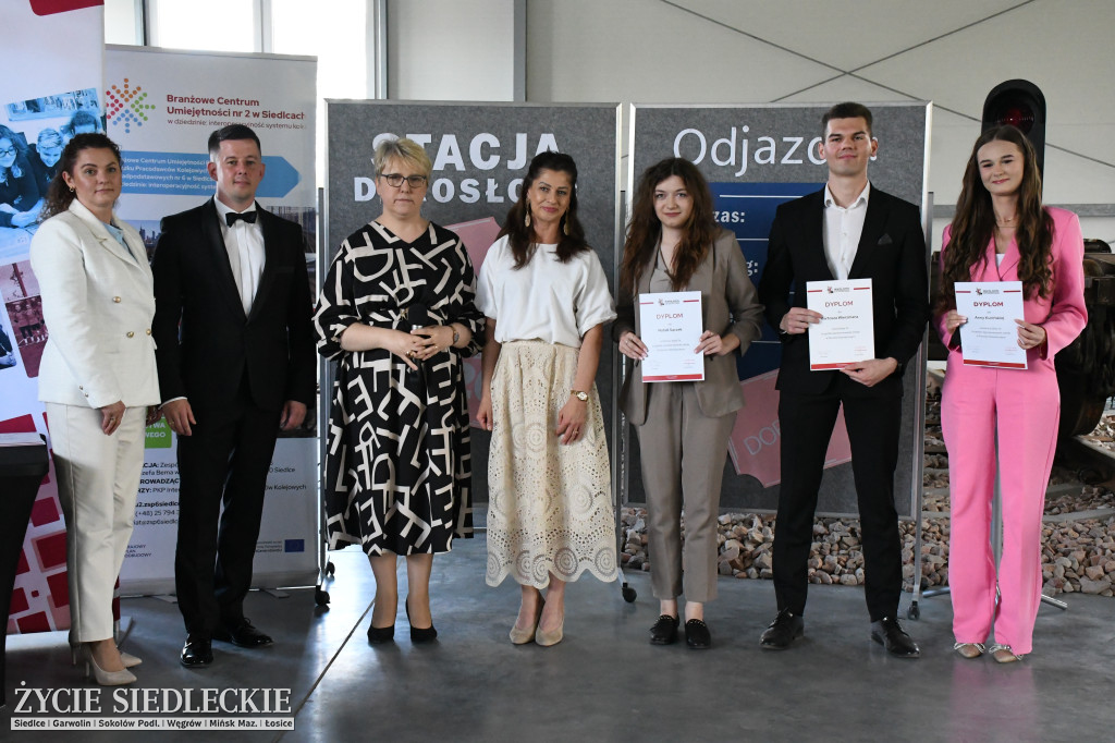 Uroczyste zakończenie roku w ZSP nr 6 w Siedlcach