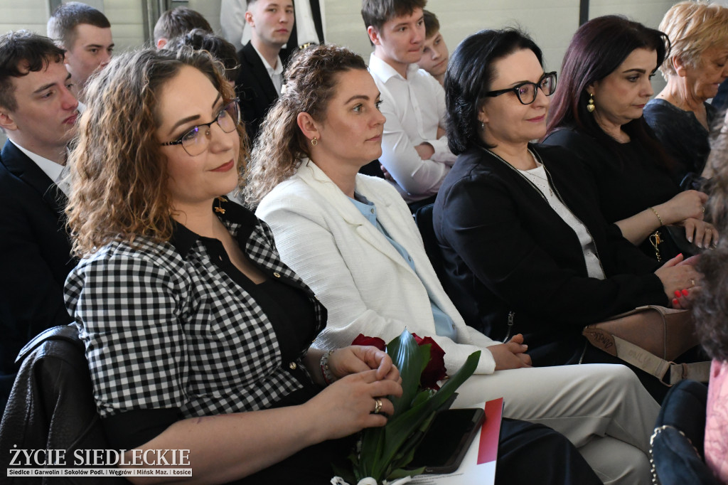 Uroczyste zakończenie roku w ZSP nr 6 w Siedlcach