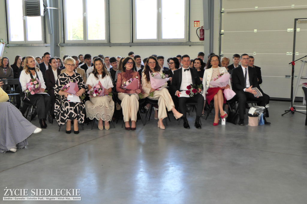 Uroczyste zakończenie roku w ZSP nr 6 w Siedlcach