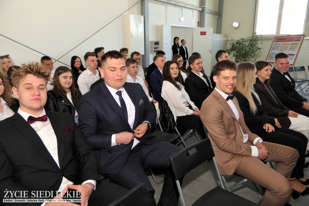 Uroczyste zakończenie roku w ZSP nr 6 w Siedlcach