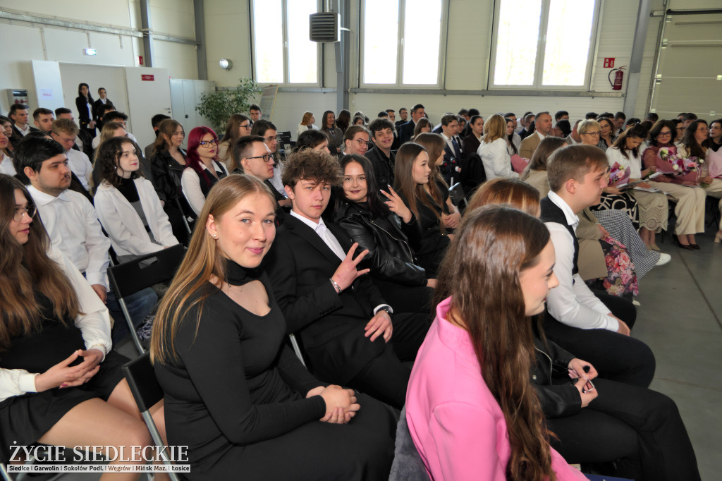 Uroczyste zakończenie roku w ZSP nr 6 w Siedlcach