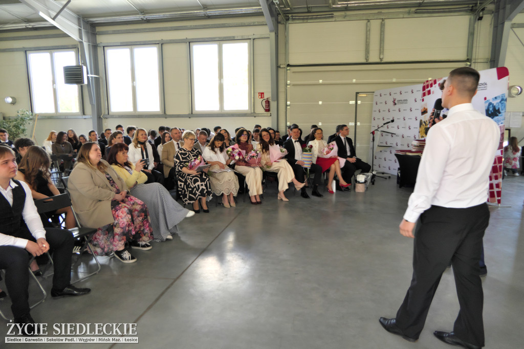 Uroczyste zakończenie roku w ZSP nr 6 w Siedlcach