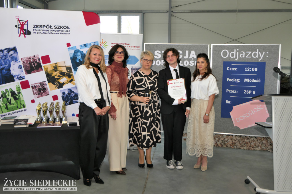 Uroczyste zakończenie roku w ZSP nr 6 w Siedlcach