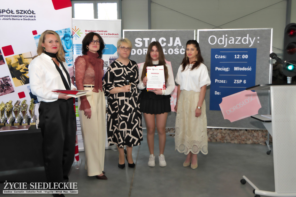 Uroczyste zakończenie roku w ZSP nr 6 w Siedlcach