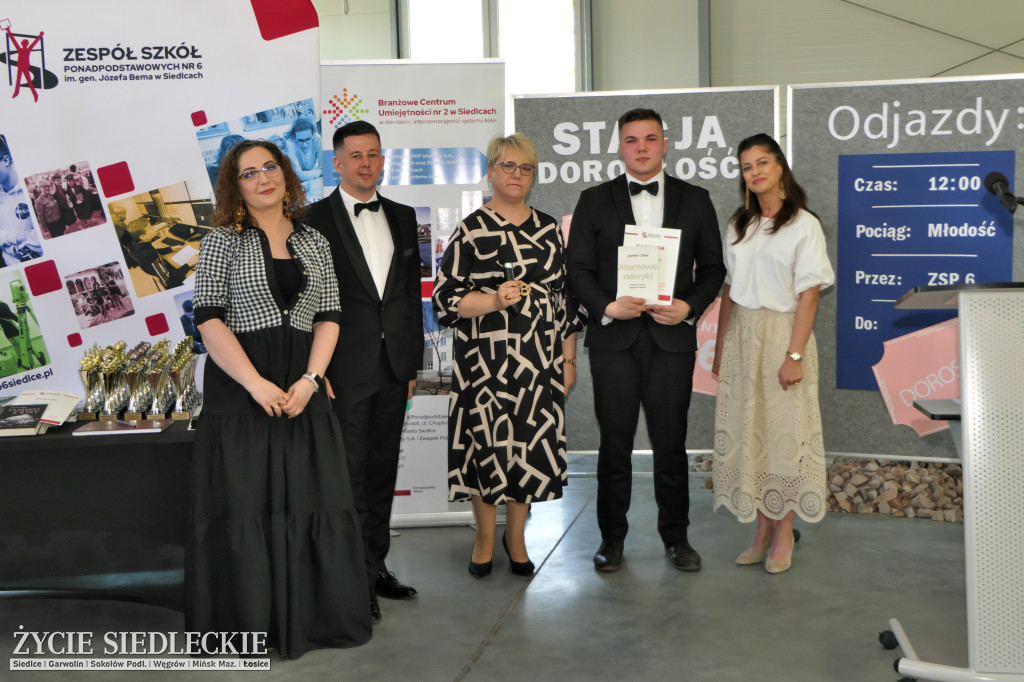 Uroczyste zakończenie roku w ZSP nr 6 w Siedlcach