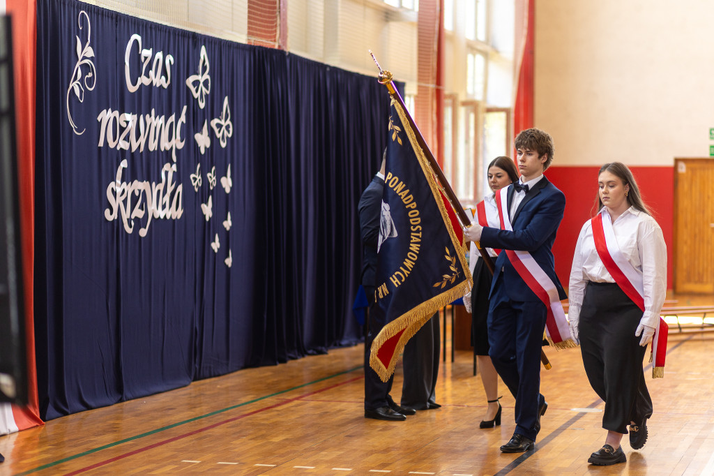 Tak żegnali się absolwenci ZSP nr 5