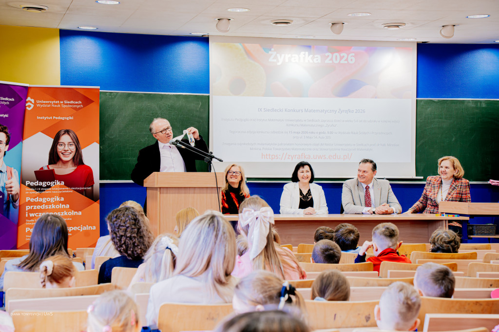 IX Konkurs Matematyczny „Żyrafka” w Uniwersytecie w Siedlcach