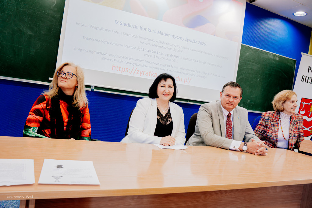 IX Konkurs Matematyczny „Żyrafka” w Uniwersytecie w Siedlcach