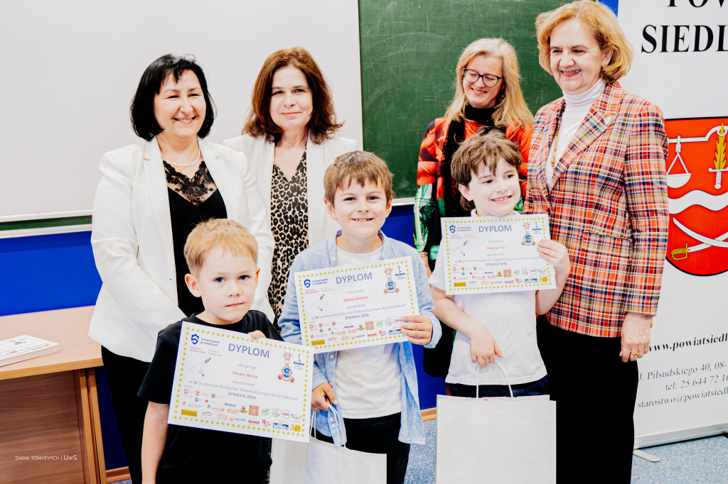 IX Konkurs Matematyczny „Żyrafka” w Uniwersytecie w Siedlcach