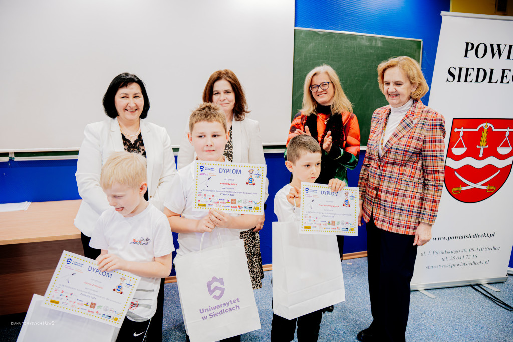 IX Konkurs Matematyczny „Żyrafka” w Uniwersytecie w Siedlcach