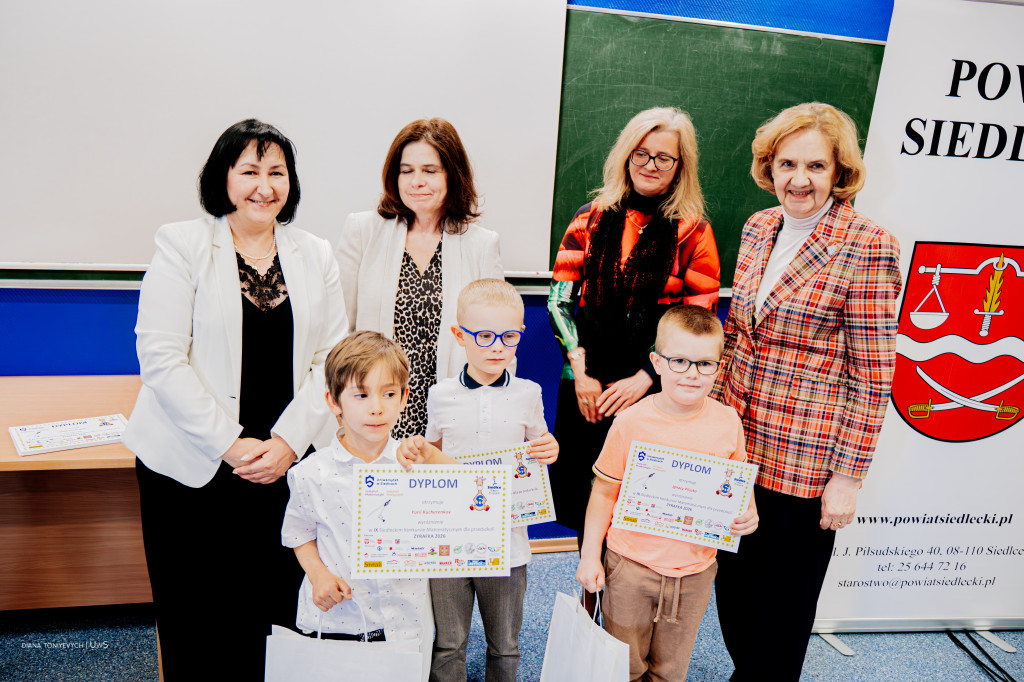 IX Konkurs Matematyczny „Żyrafka” w Uniwersytecie w Siedlcach