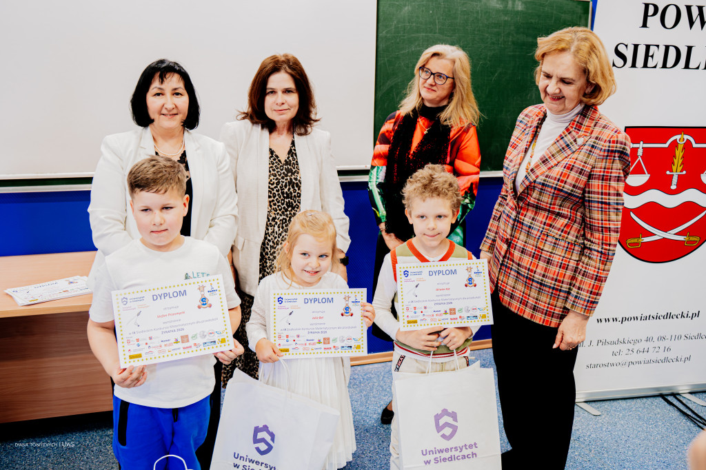 IX Konkurs Matematyczny „Żyrafka” w Uniwersytecie w Siedlcach