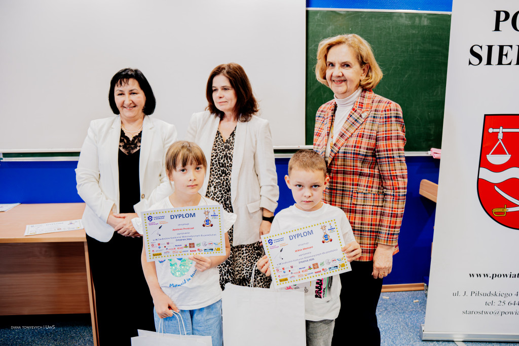 IX Konkurs Matematyczny „Żyrafka” w Uniwersytecie w Siedlcach