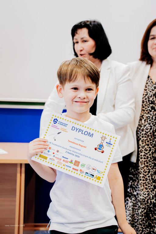 IX Konkurs Matematyczny „Żyrafka” w Uniwersytecie w Siedlcach