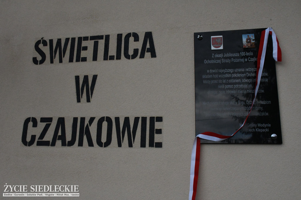 Jubileusz 100-lecia OSP w Czajkowie
