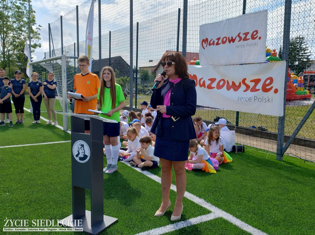 Otwarcie Orlika po remoncie w Wiśniewie