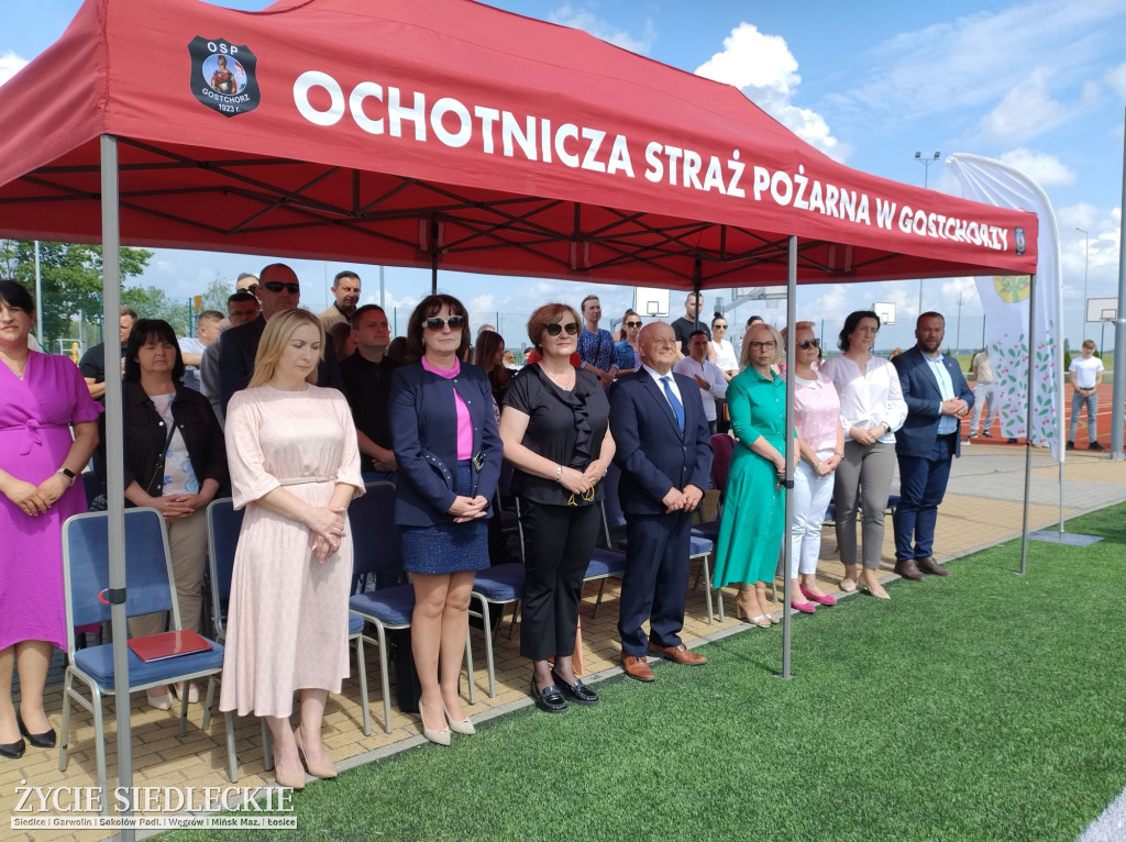 Otwarcie Orlika po remoncie w Wiśniewie