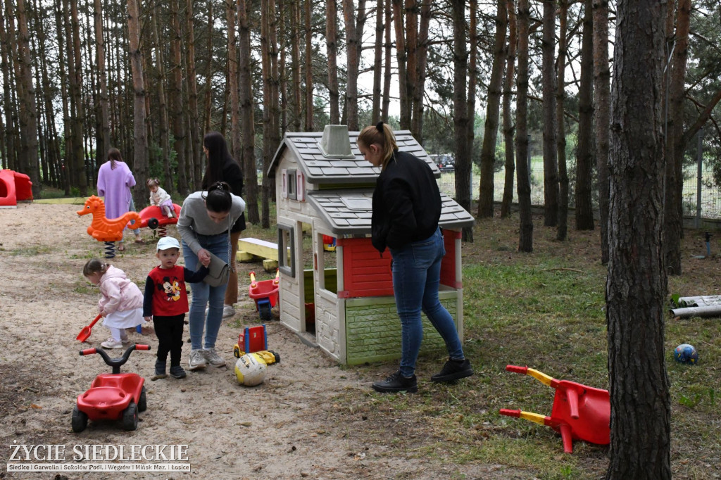 Piknik rodzinny w przedszkolu w Pruszynie-Pieńkach
